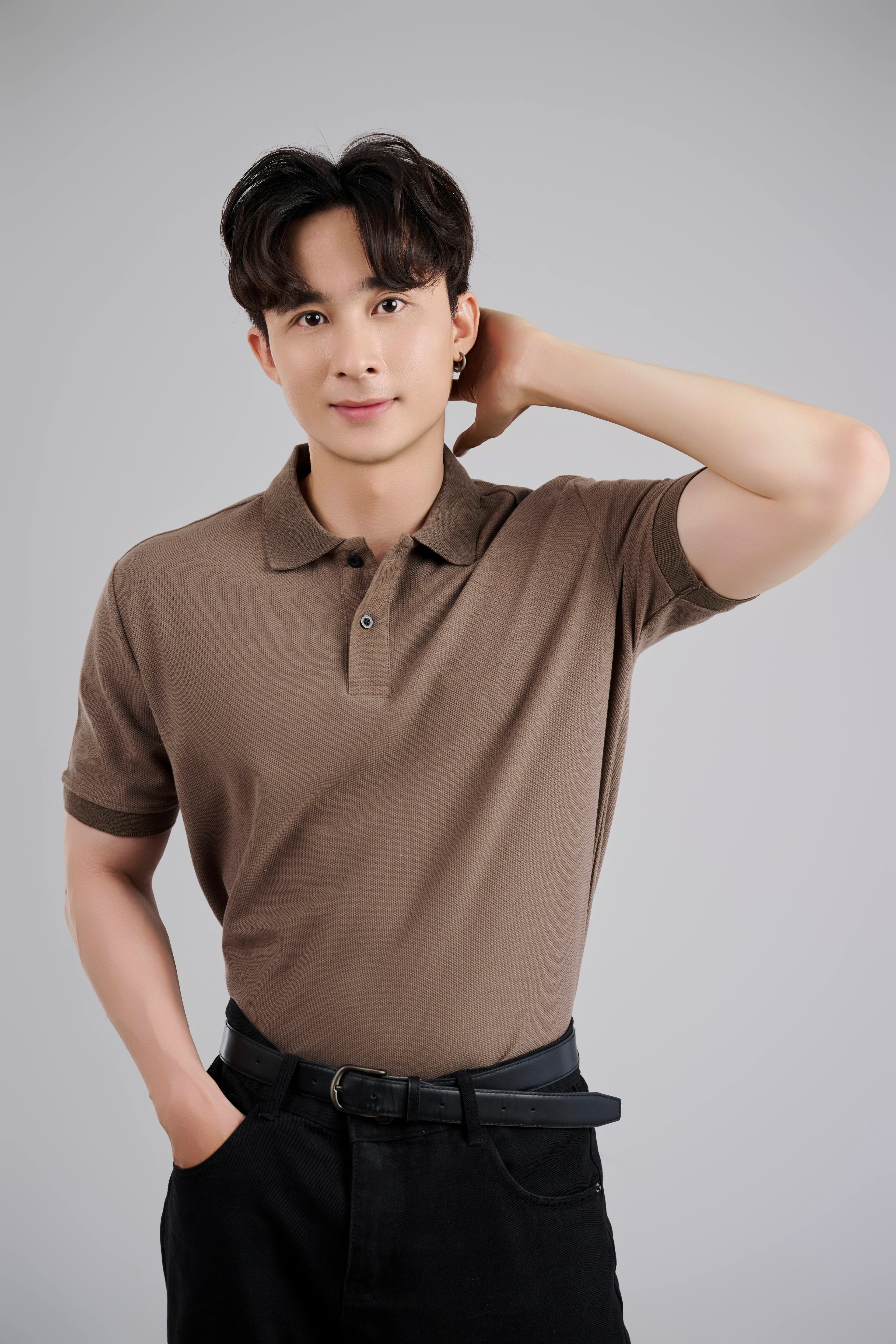 Áo polo unisex chất vải cao cấp cá sấu lục giác