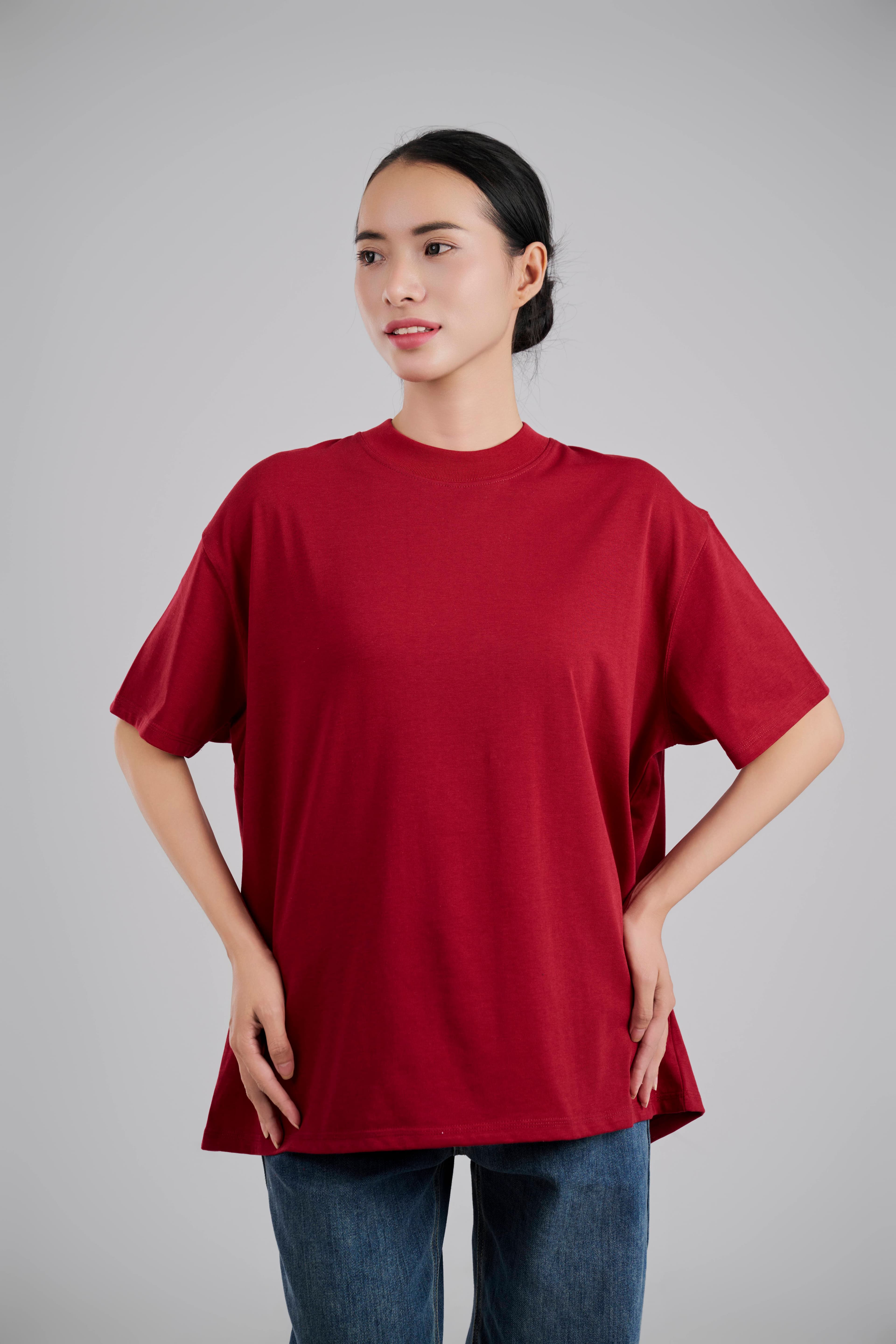Áo Thun Unisex Form Boxy Cotton 250GSM