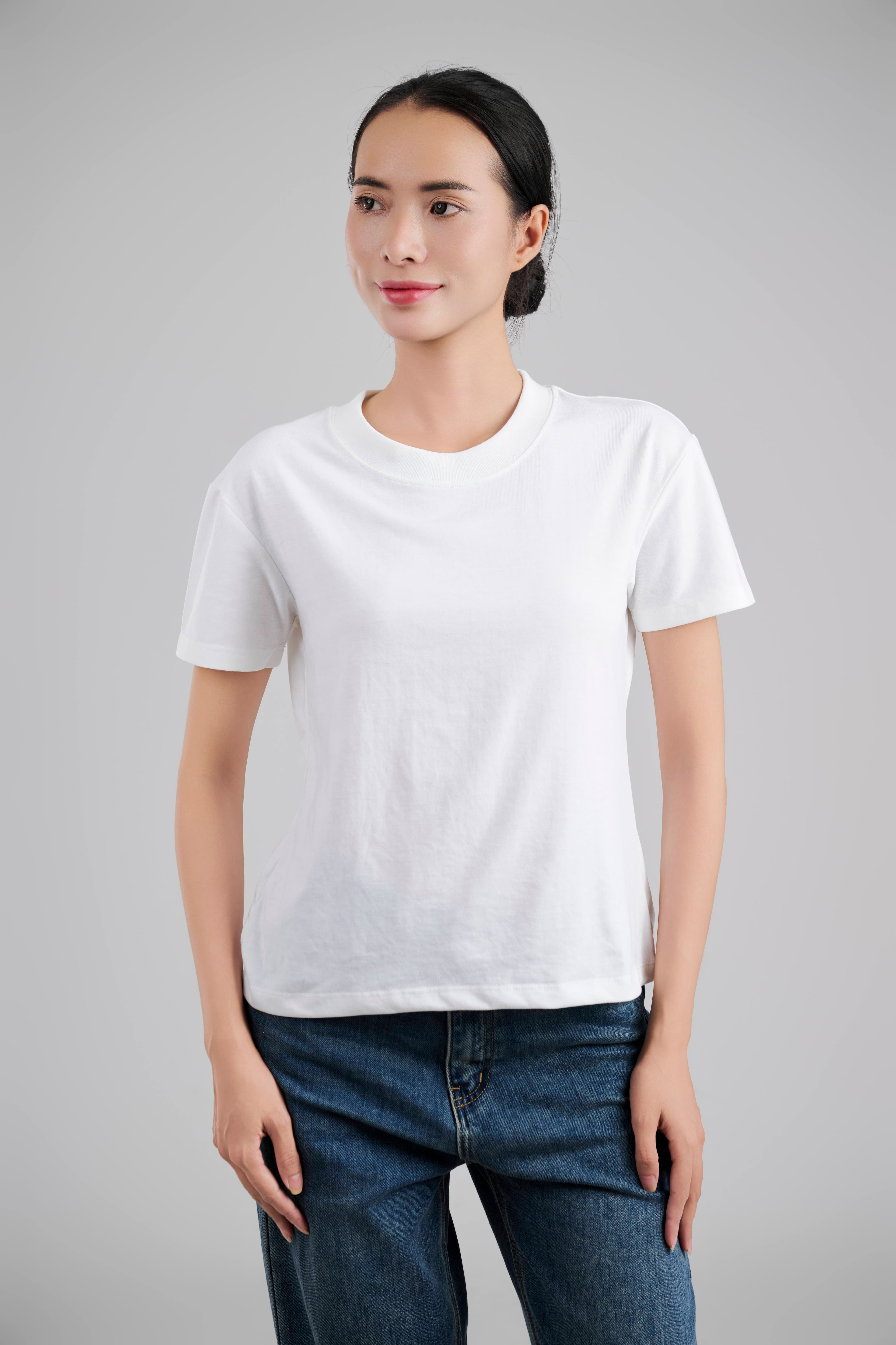 Áo Thun Babytee Nữ - Cotton 220GSM