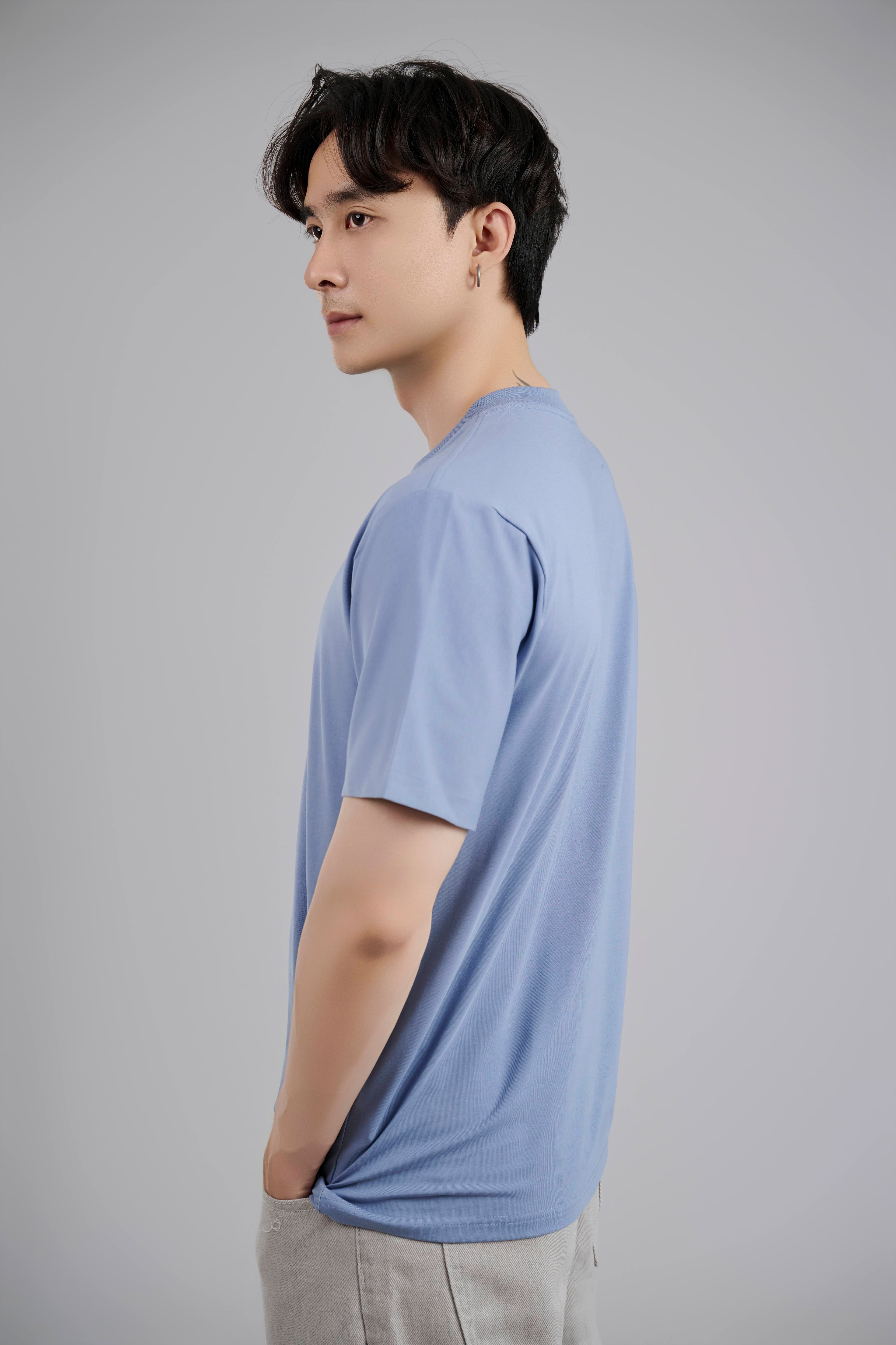 Áo Thun Mềm Mịn Nam Cotton 4 Chiều