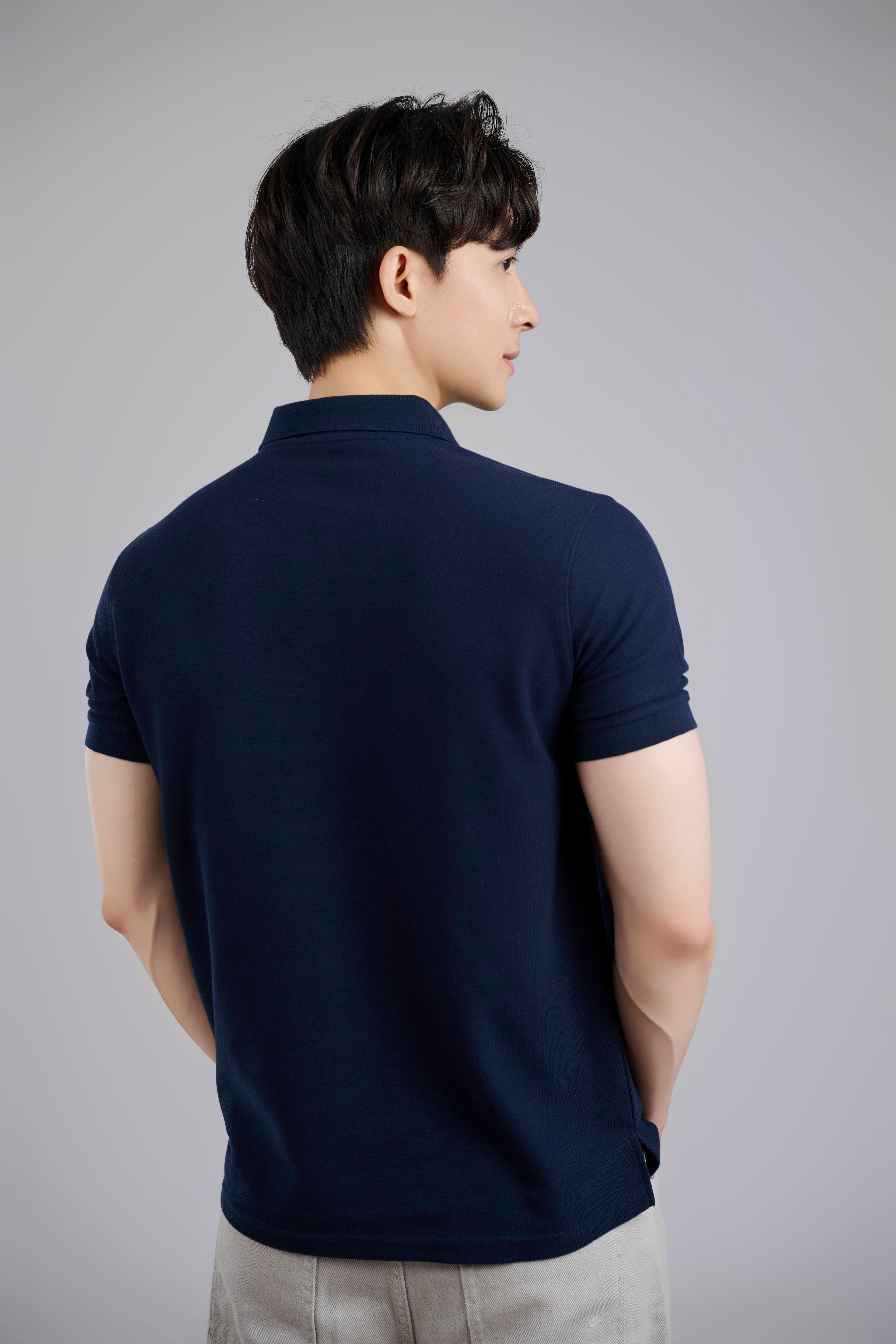 Áo polo unisex chất vải cao cấp cá sấu lục giác
