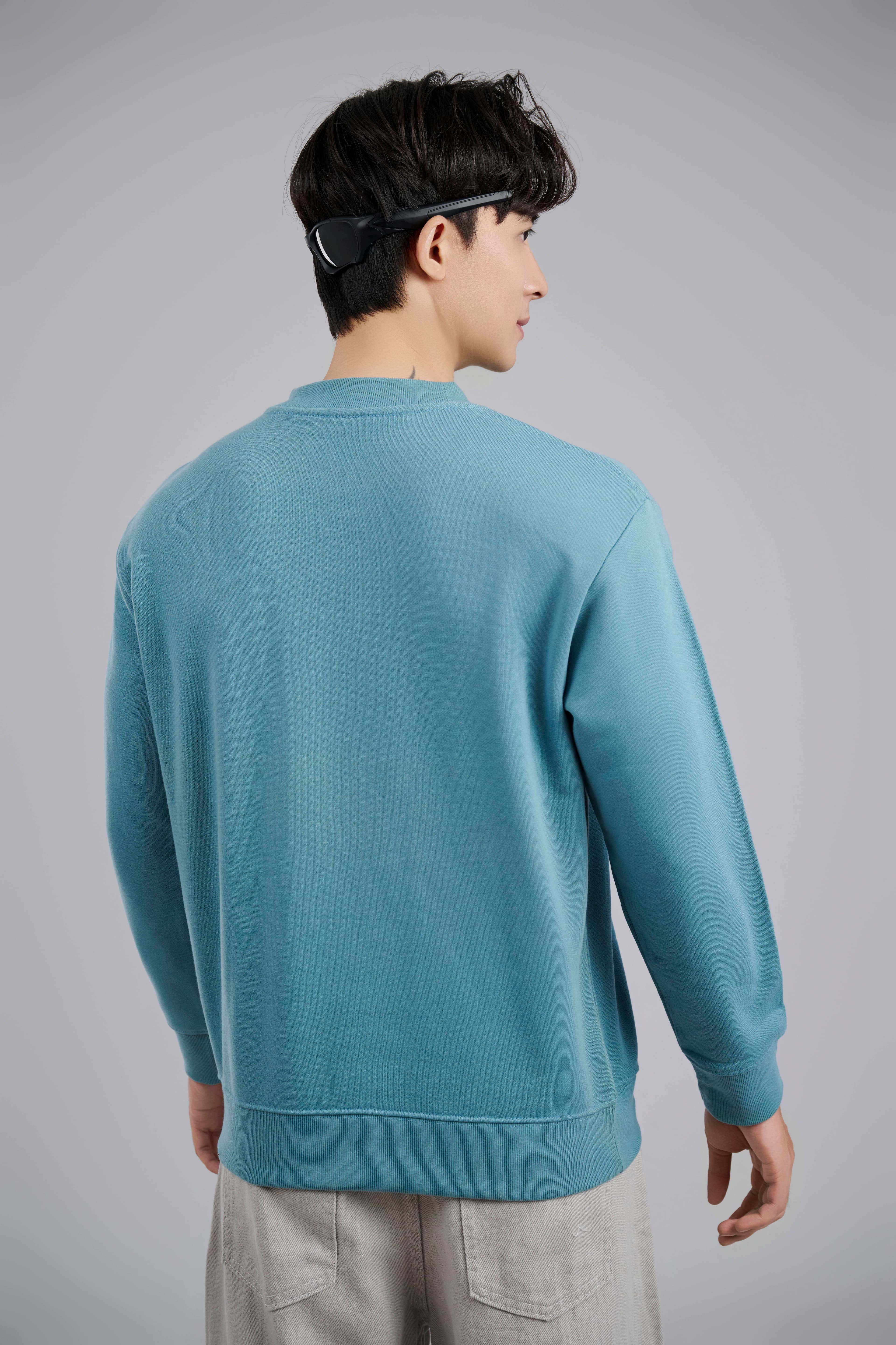 Áo Sweater Unisex Nỉ Chân Cua